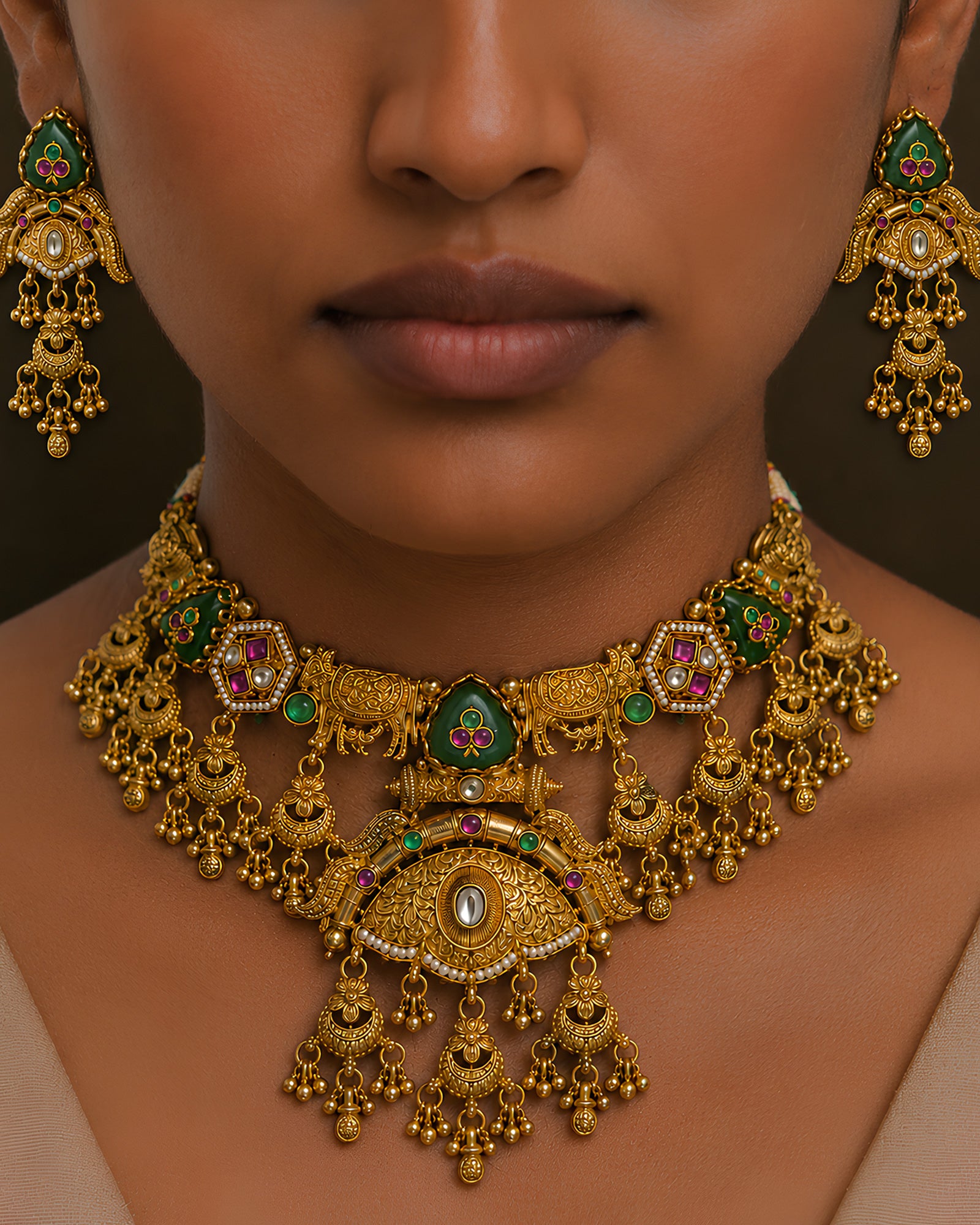 Bridal Shahi Heritage Necklace