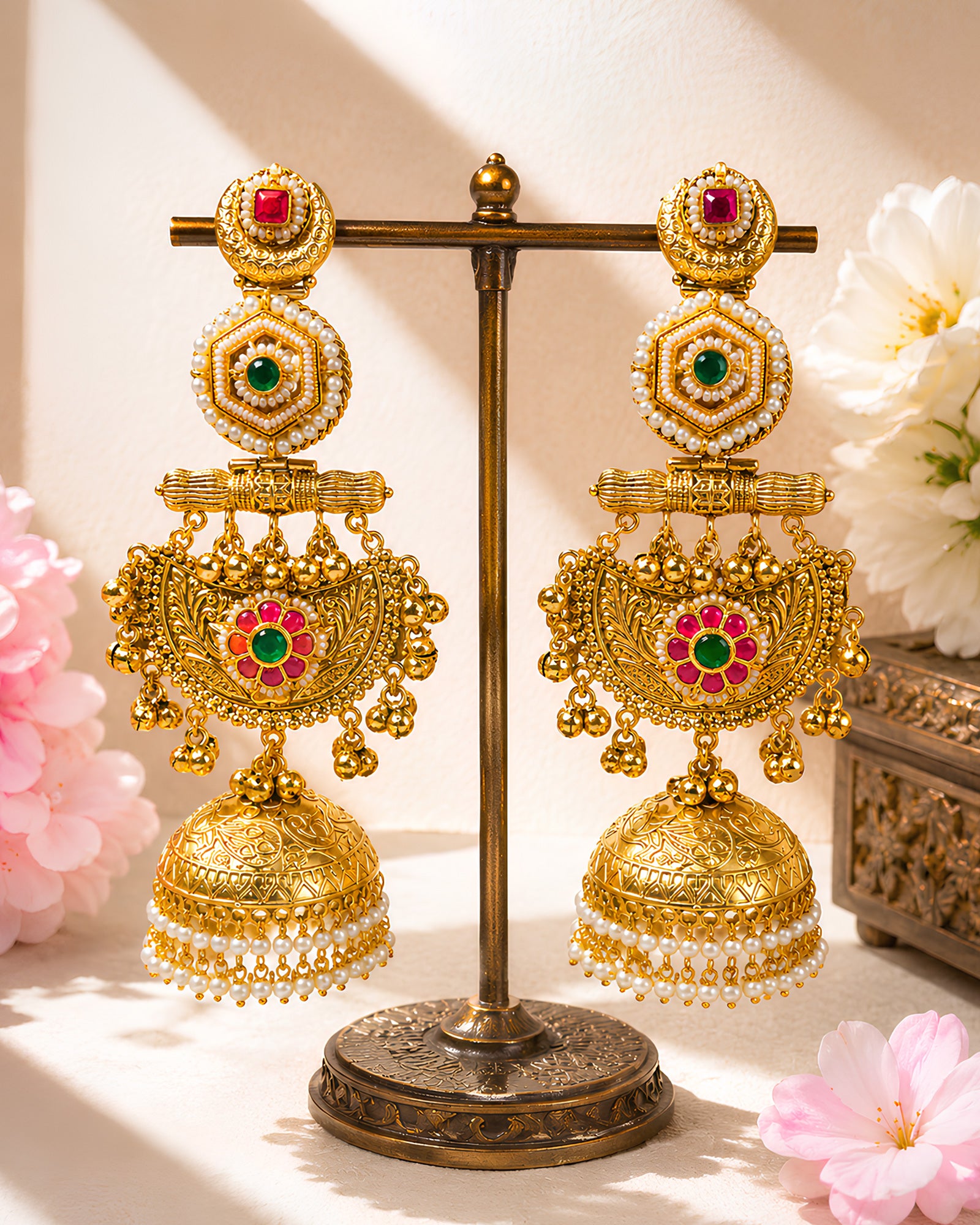 Crown Jewel Heritage Earrings