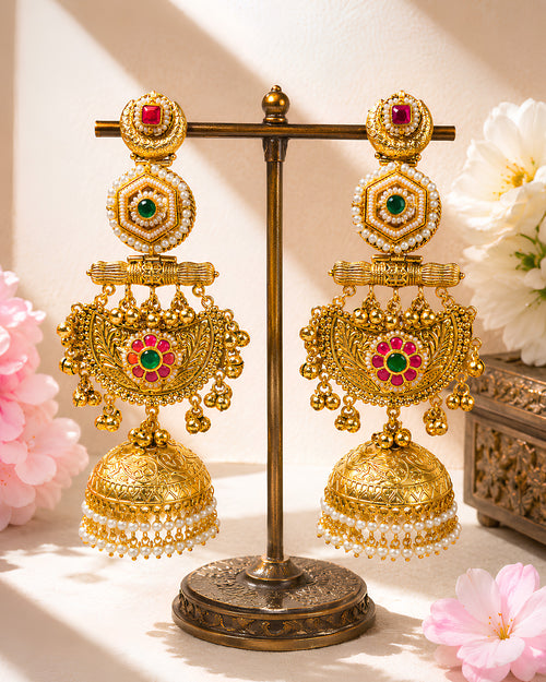 Crown Jewel Heritage Earrings