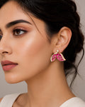 Crystal Vine Fusion Earrings