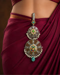Dual-Tone Filigree Rosette Multi-Tier Chabi Chhalla