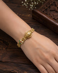 Filigree Floral Statement Bracelet
