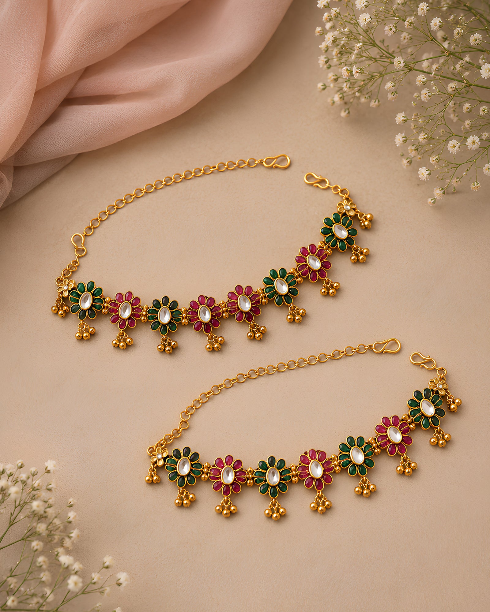 Flora Charm Fusion Payal