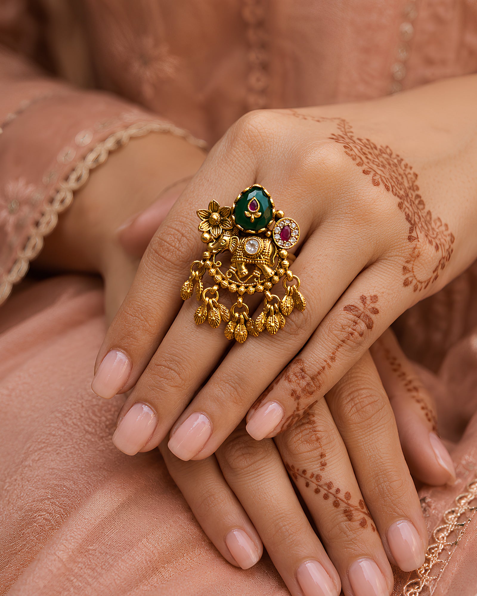 Gajmukut Heritage Ring