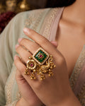 Gajraj Floral Heritage Ring
