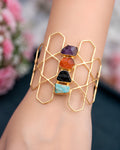Geometric Multi-Gemstone Statement Kada