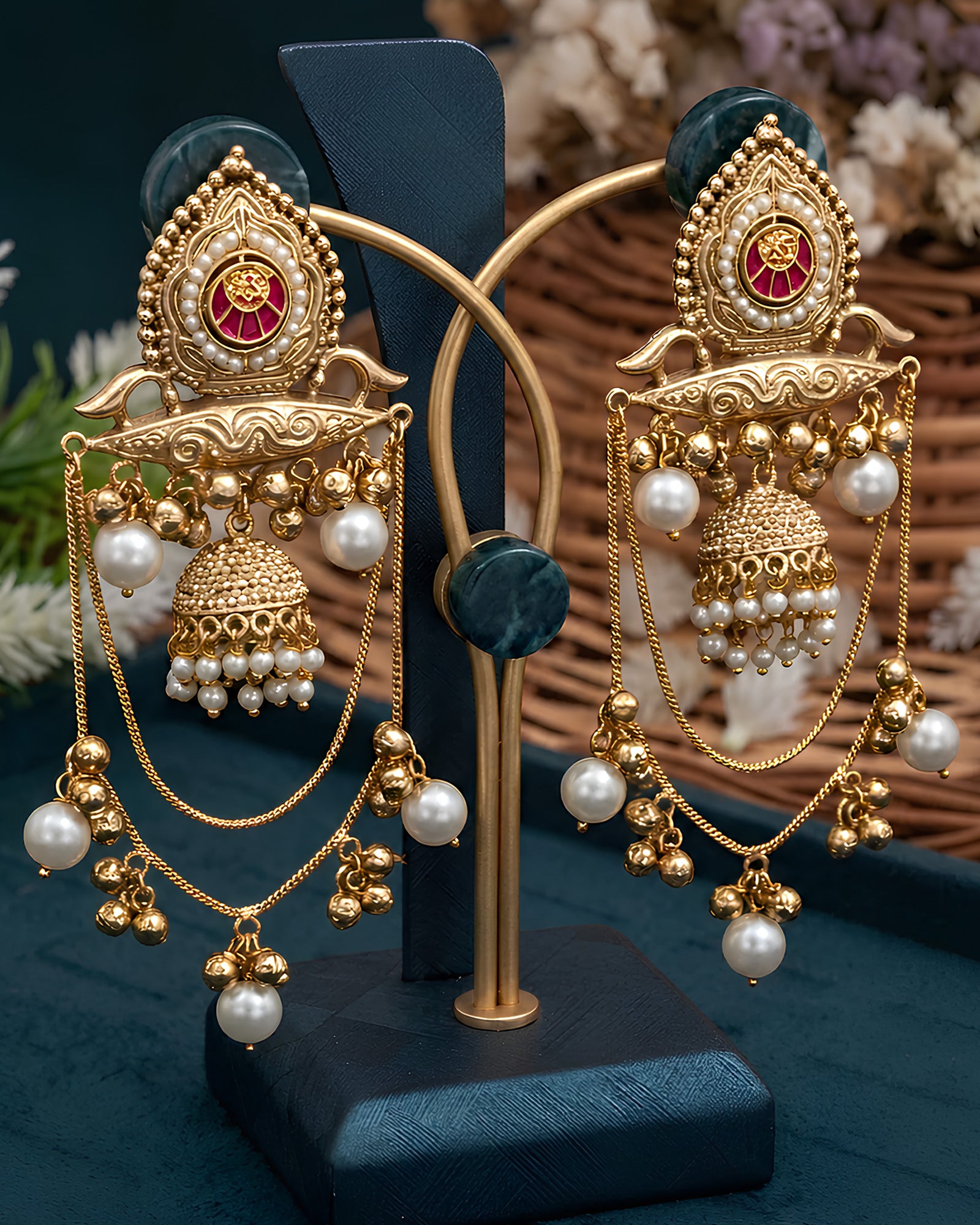 Gulmarg Spark Kashmiri Earrings