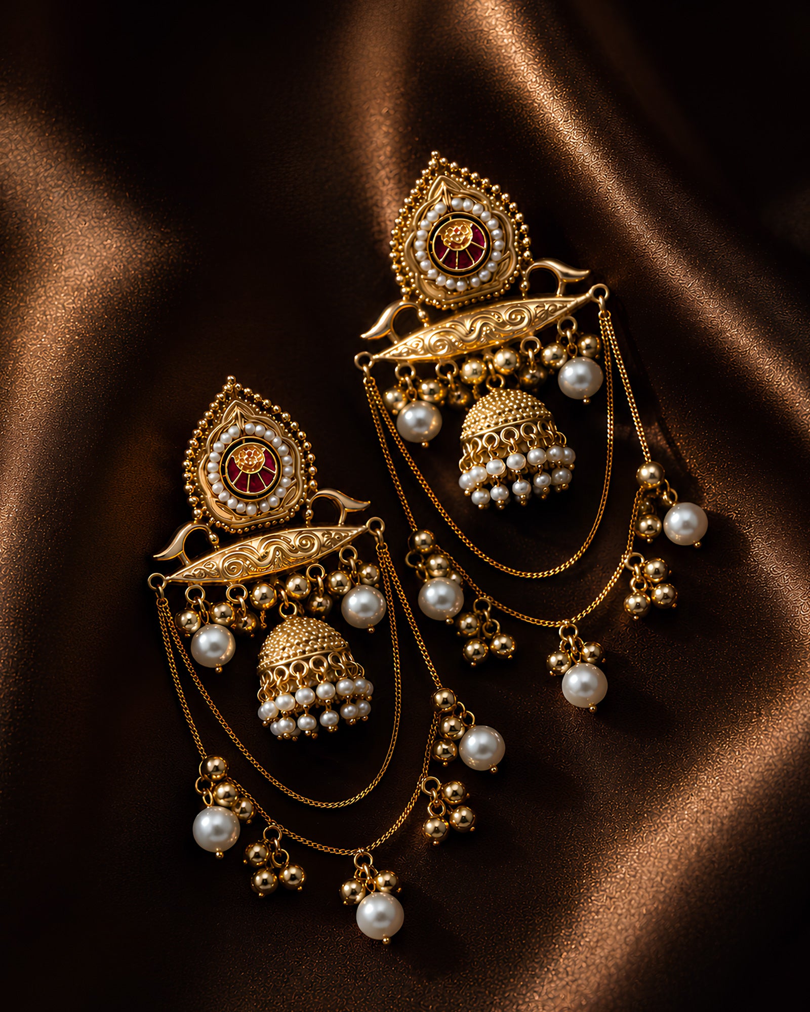 Gulmarg Spark Kashmiri Earrings