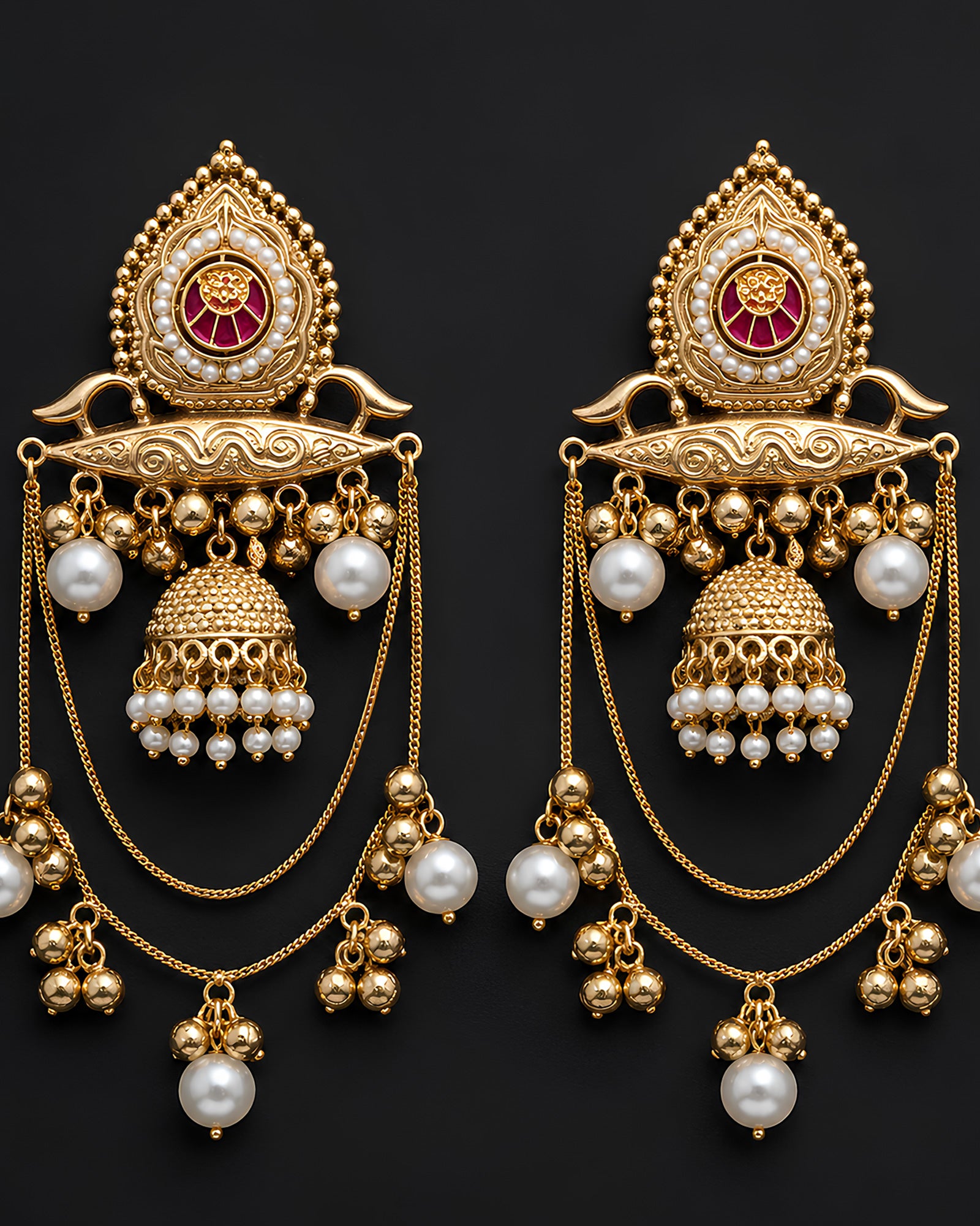 Gulmarg Spark Kashmiri Earrings