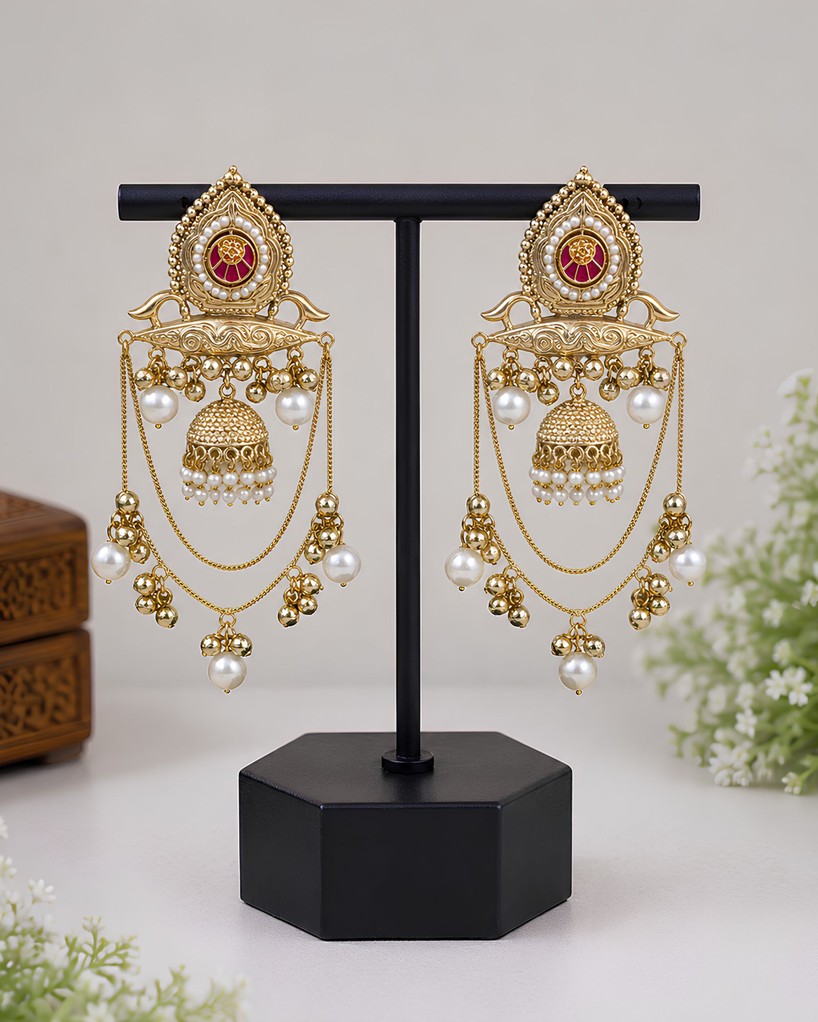 Gulmarg Spark Kashmiri Earrings