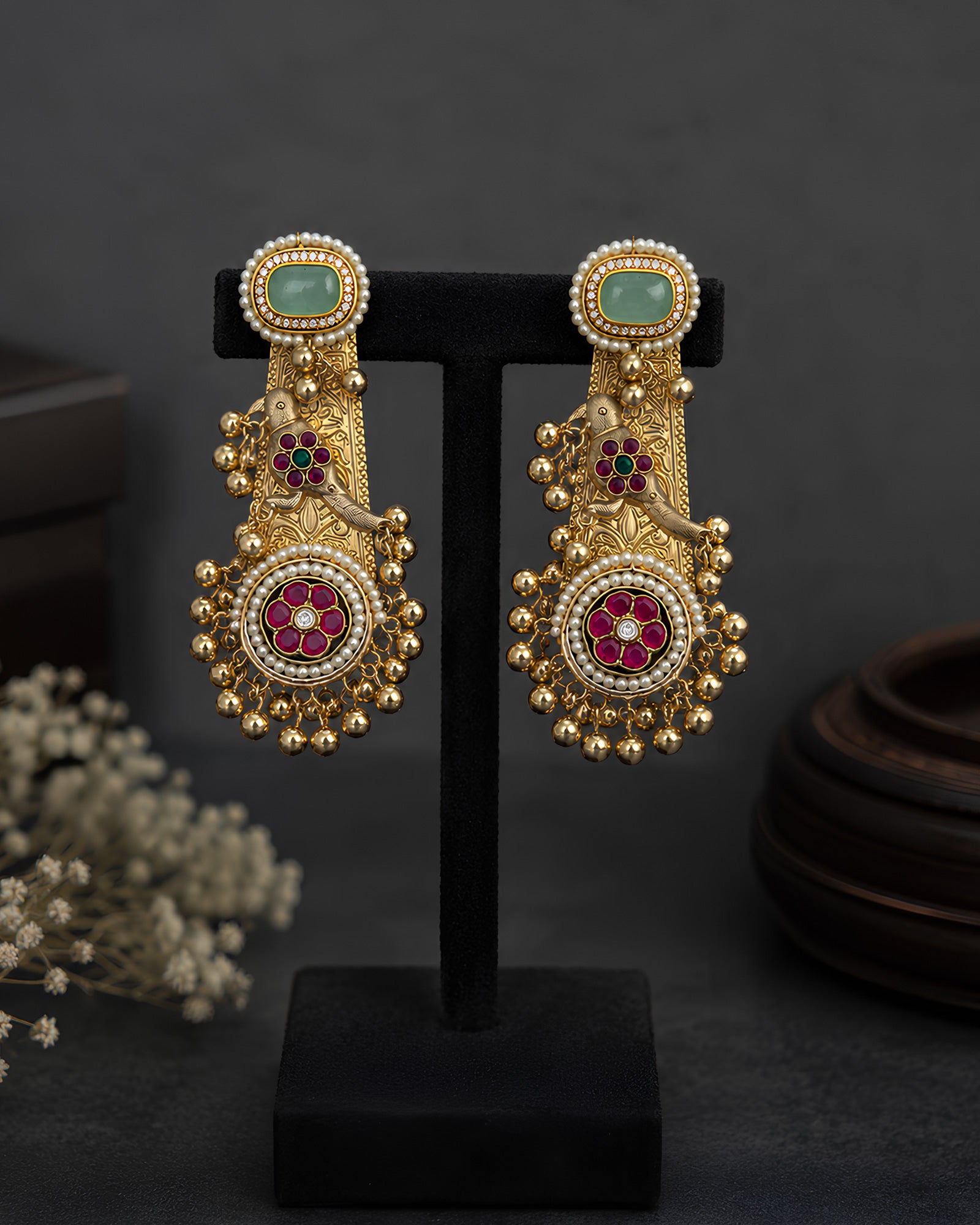 Kamalika Charm Heritage Earrings