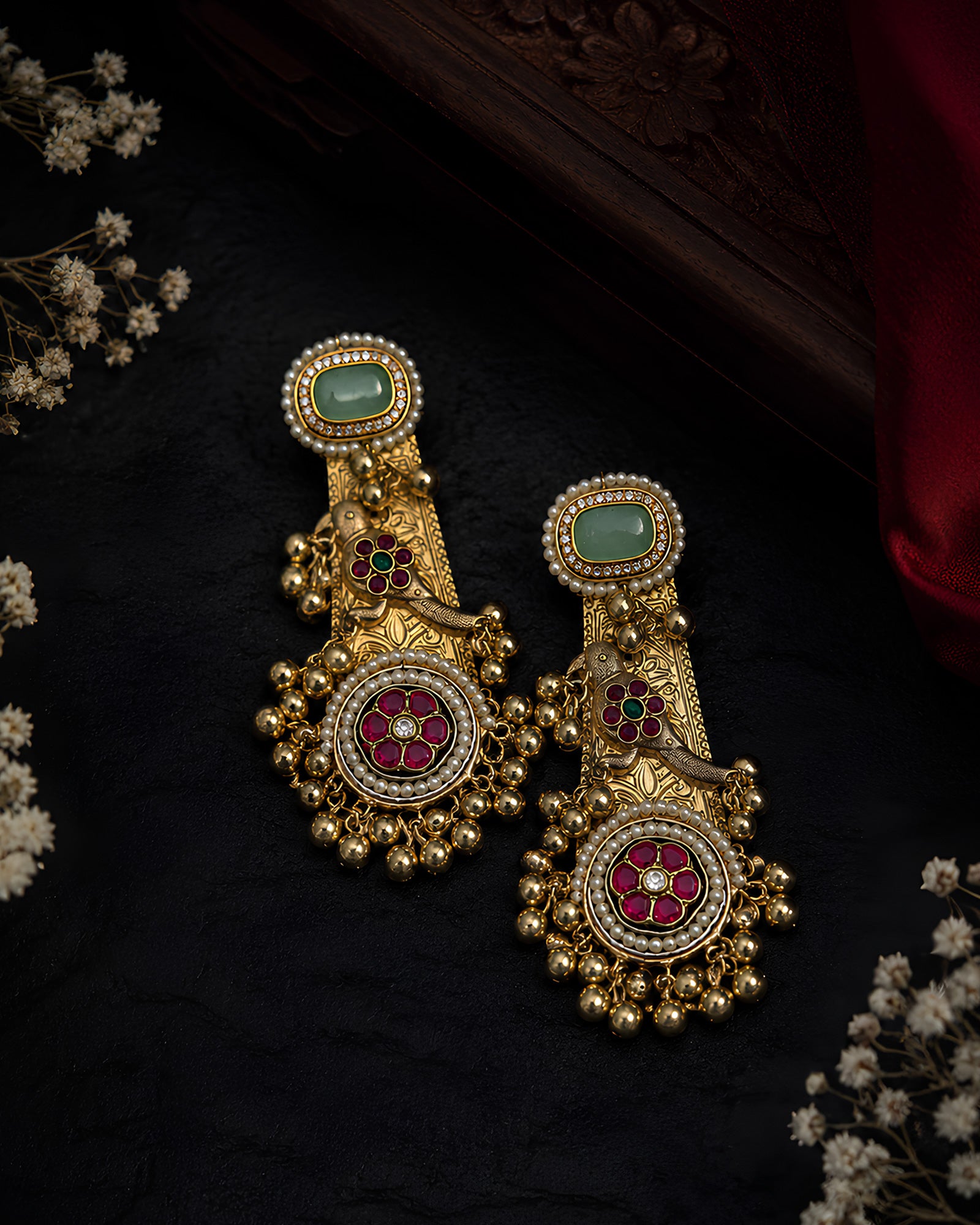 Kamalika Charm Heritage Earrings