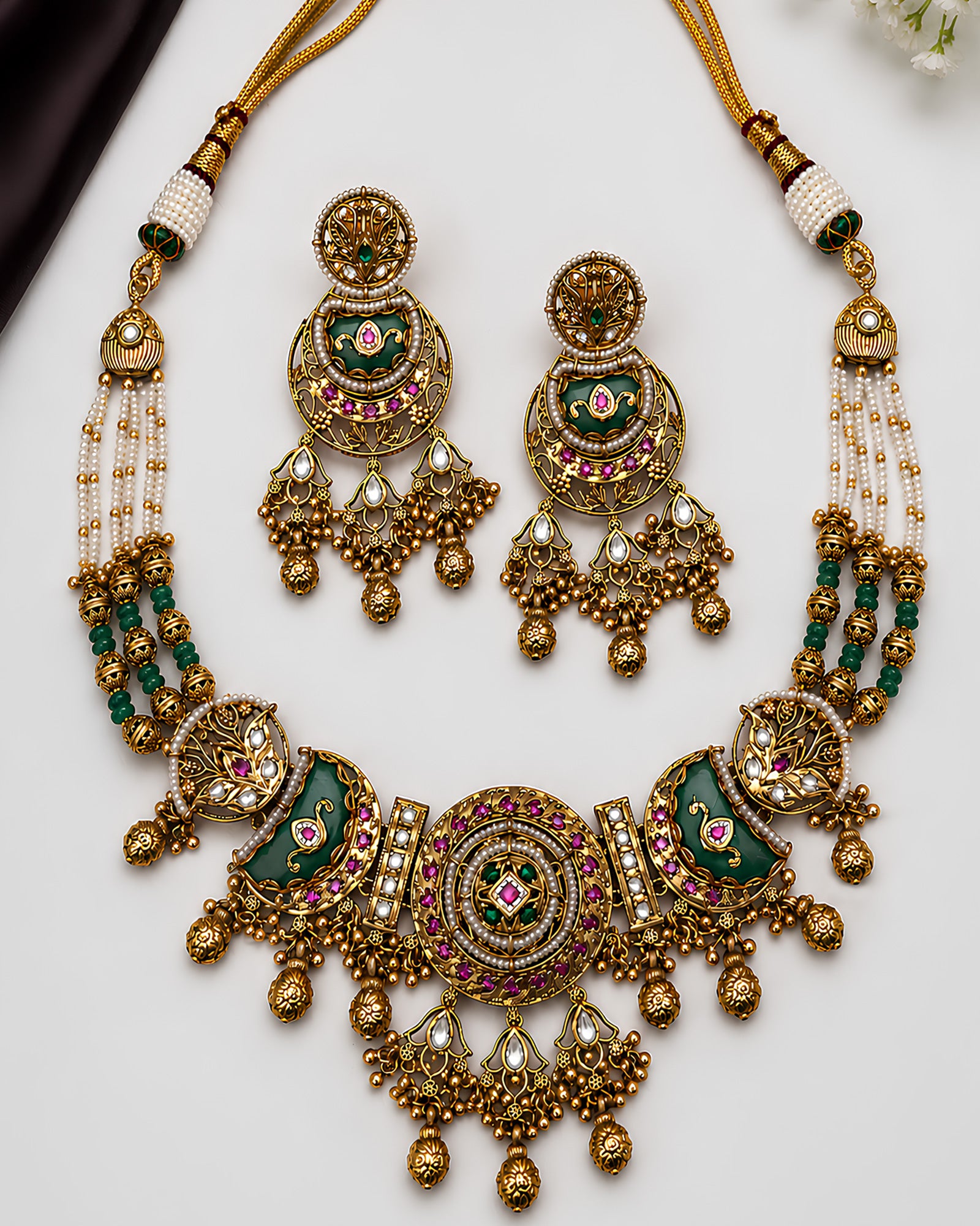 Maharani Gulnaar Heritage Necklace