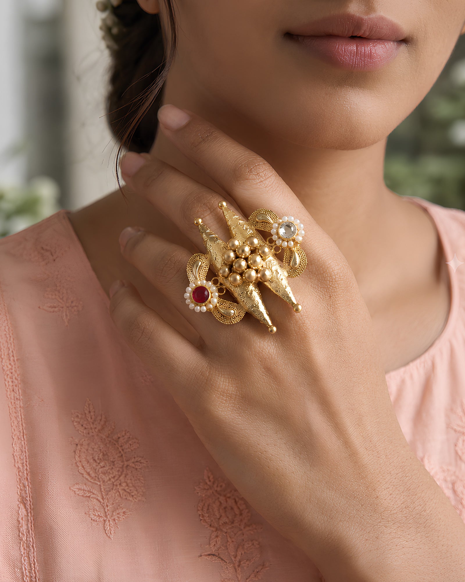 Maharani Jhankar Fusion Ring