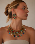 Maharani Navratna Fusion Necklace