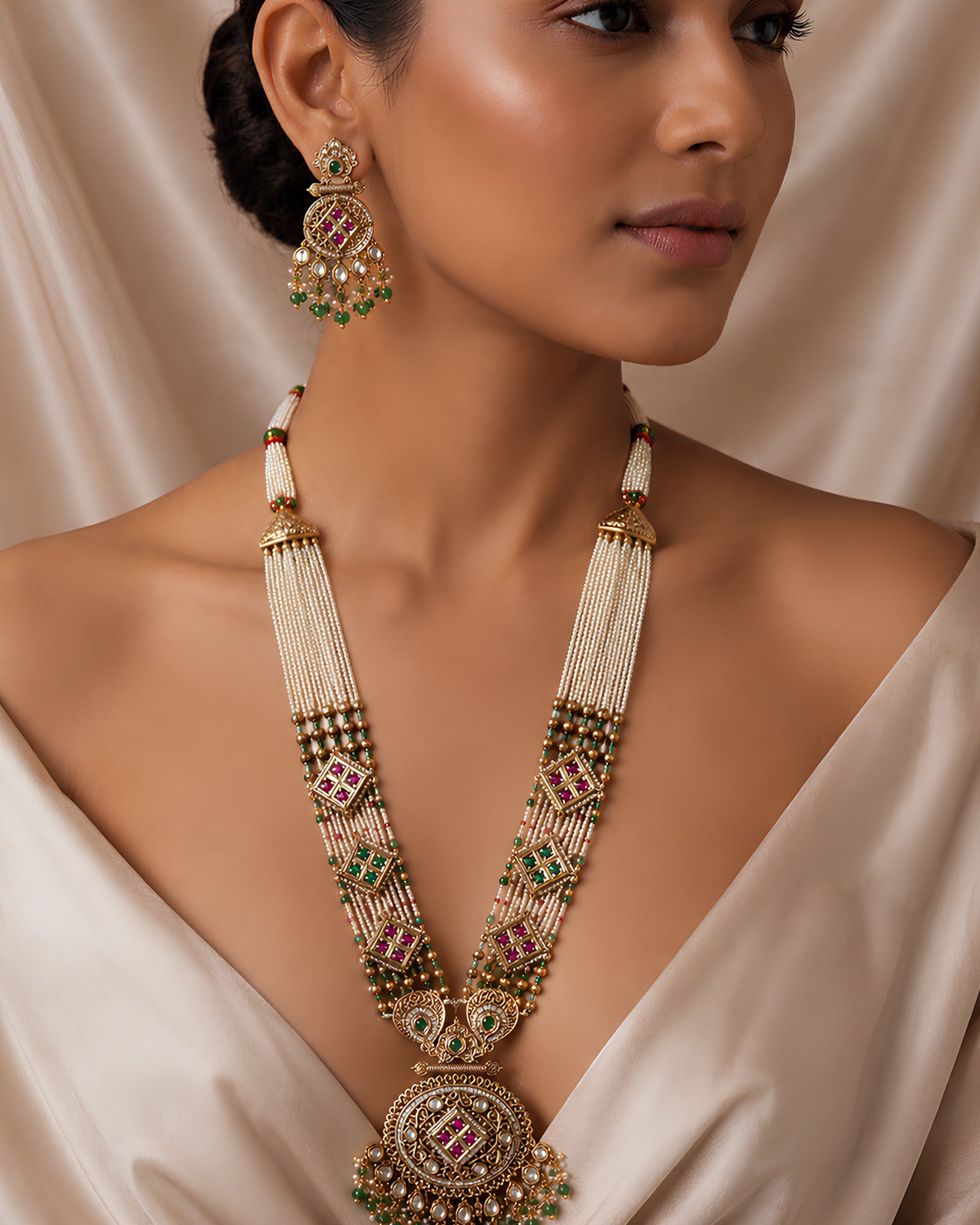 Muktanjali Pearl Fusion Necklace