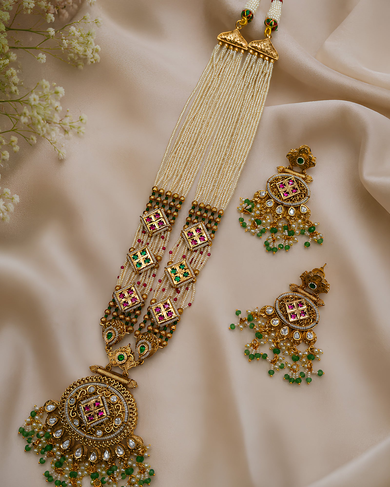 Muktanjali Pearl Fusion Necklace