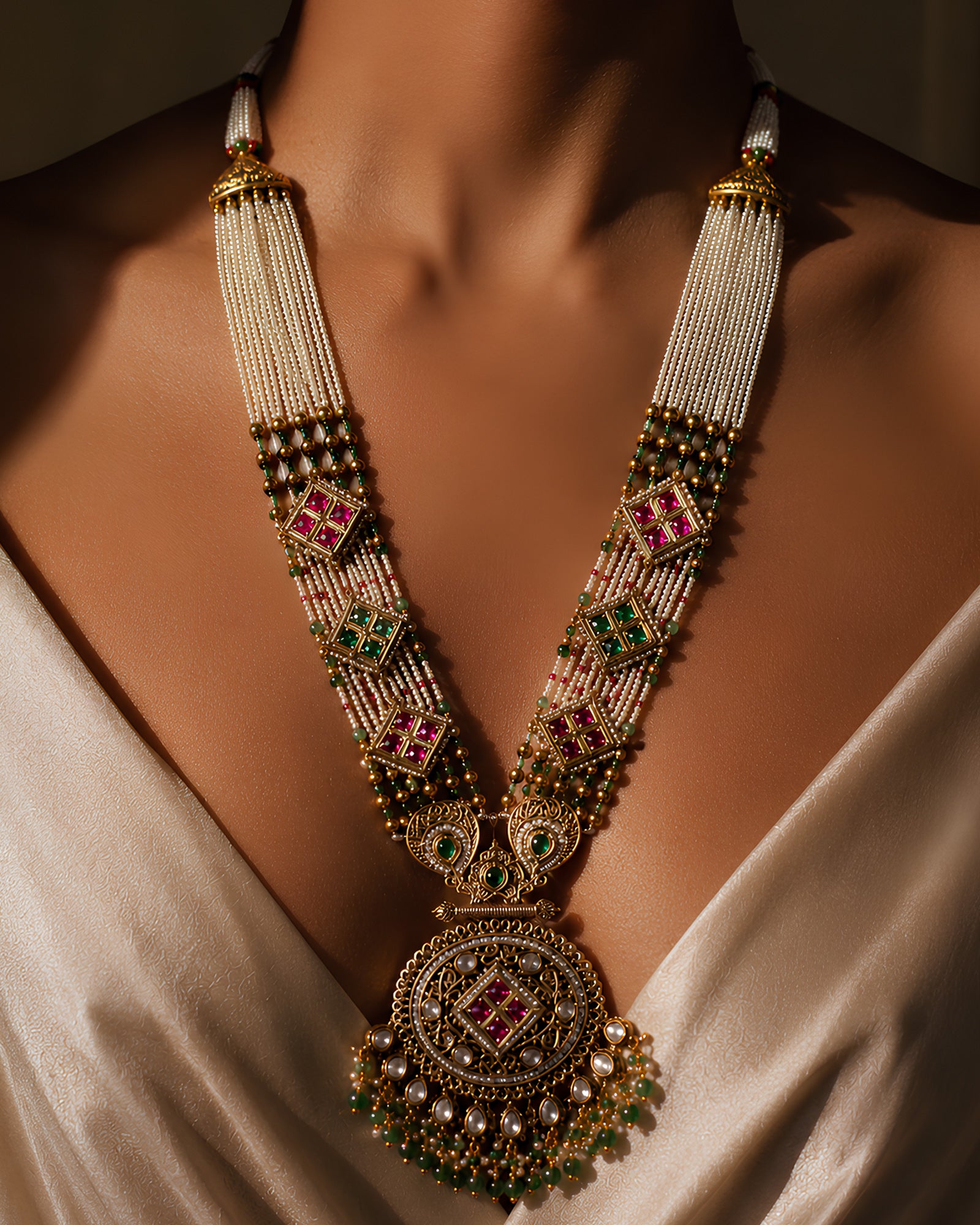 Muktanjali Pearl Fusion Necklace