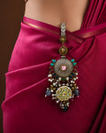 Multi-Tone Starburst Medallion Multi-Tier Chabi Chhalla