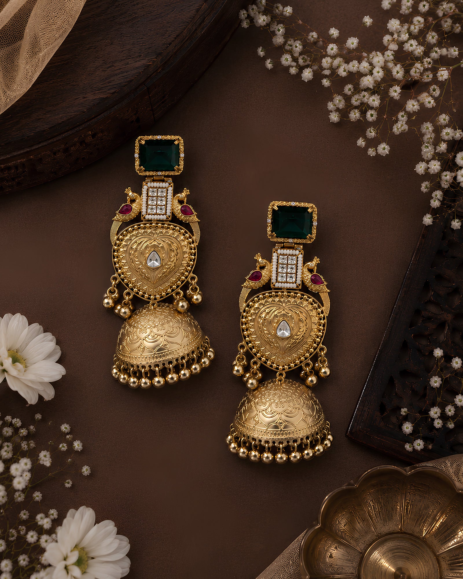 Panna Royale Heritage Earrings