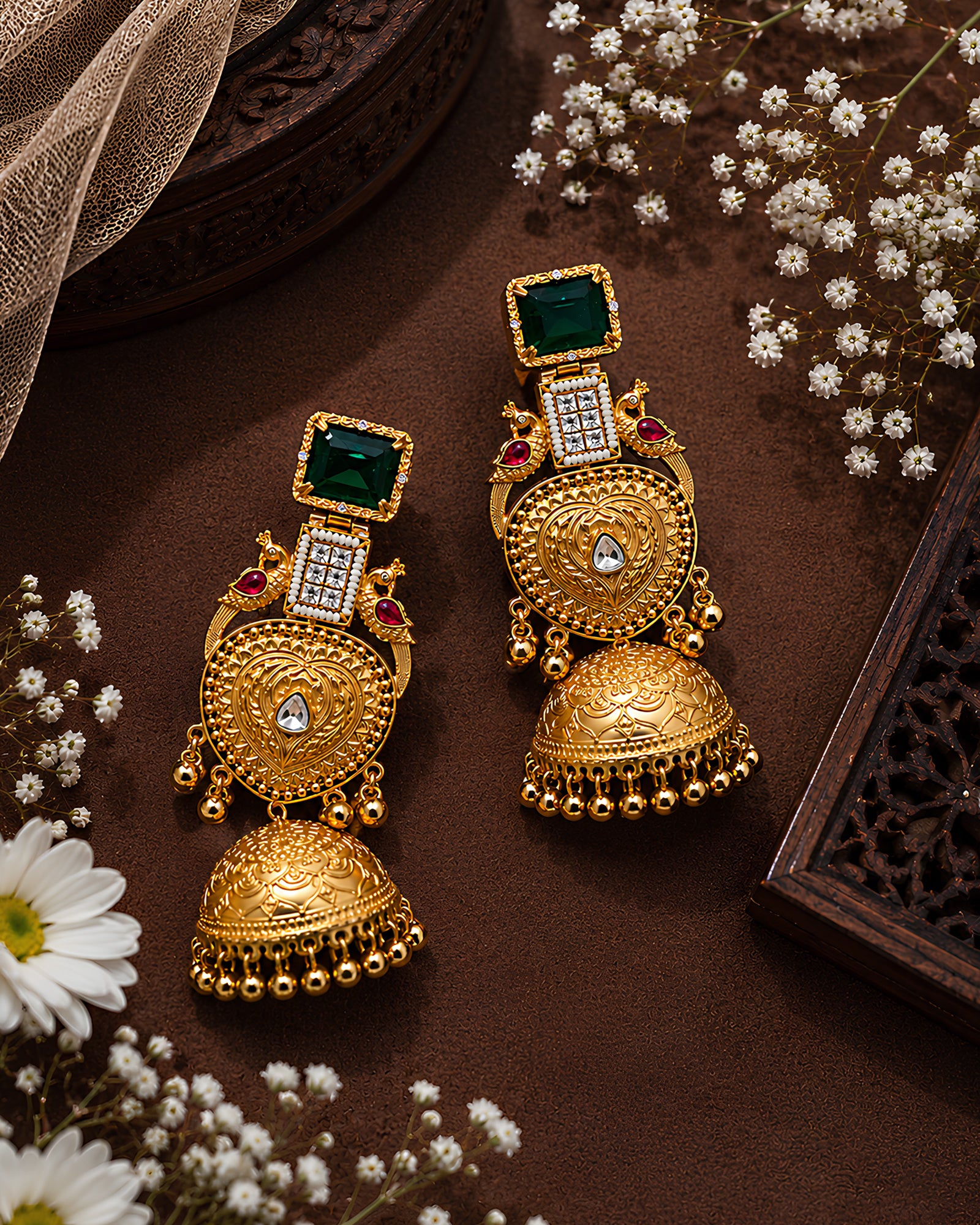 Panna Royale Heritage Earrings
