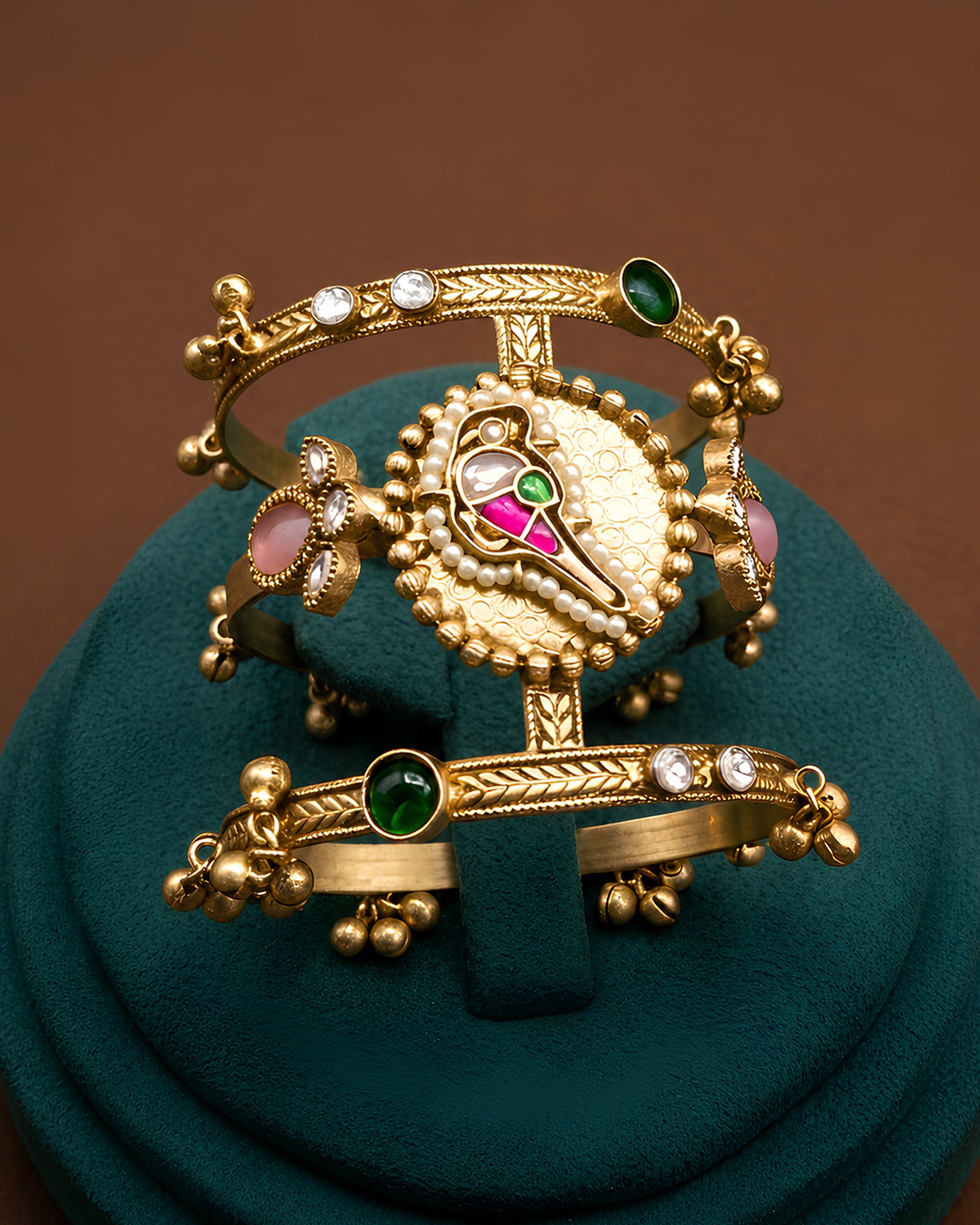 Peacock Jewel Heritage Kada