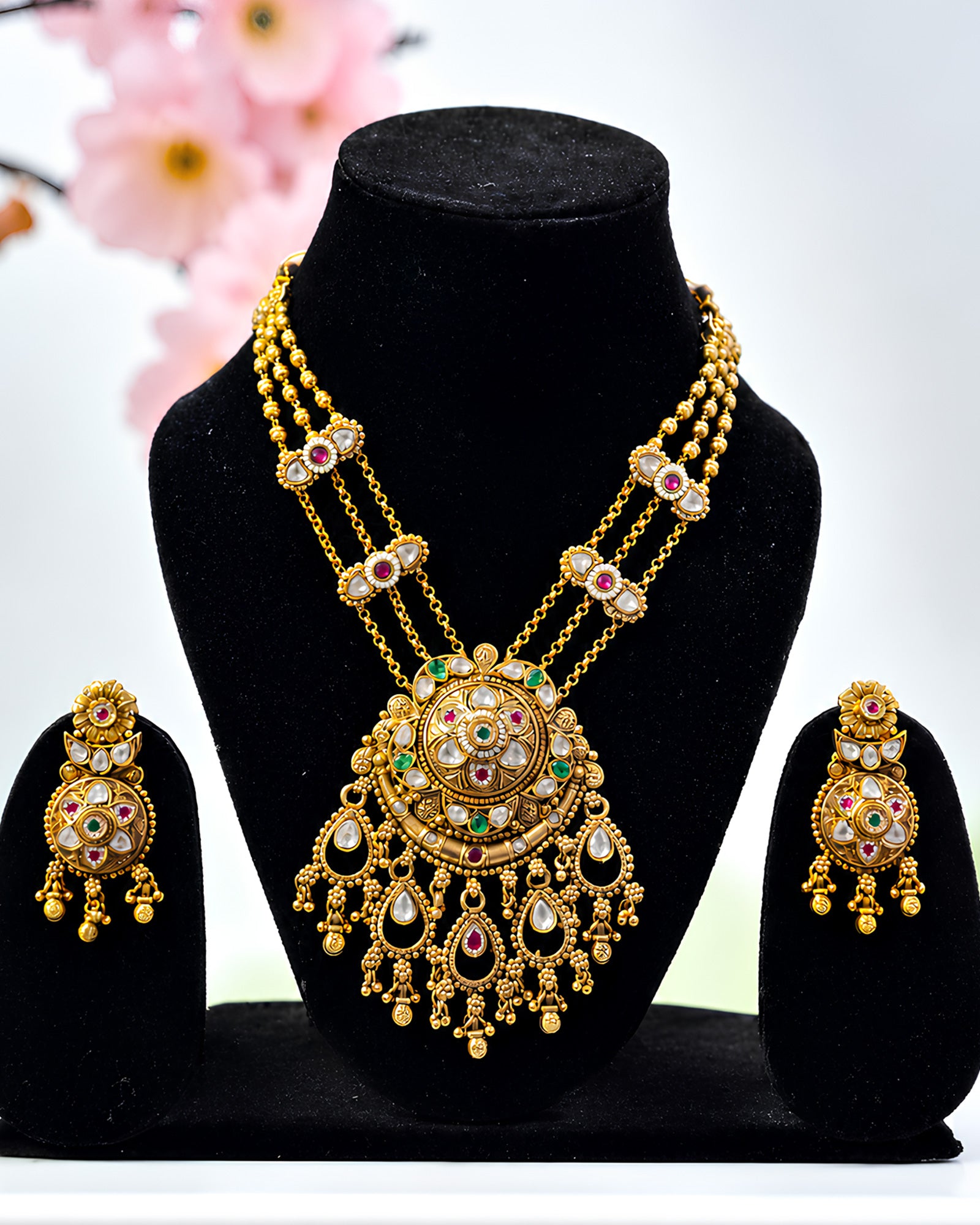 Raj Tilak Kashmiri Necklace