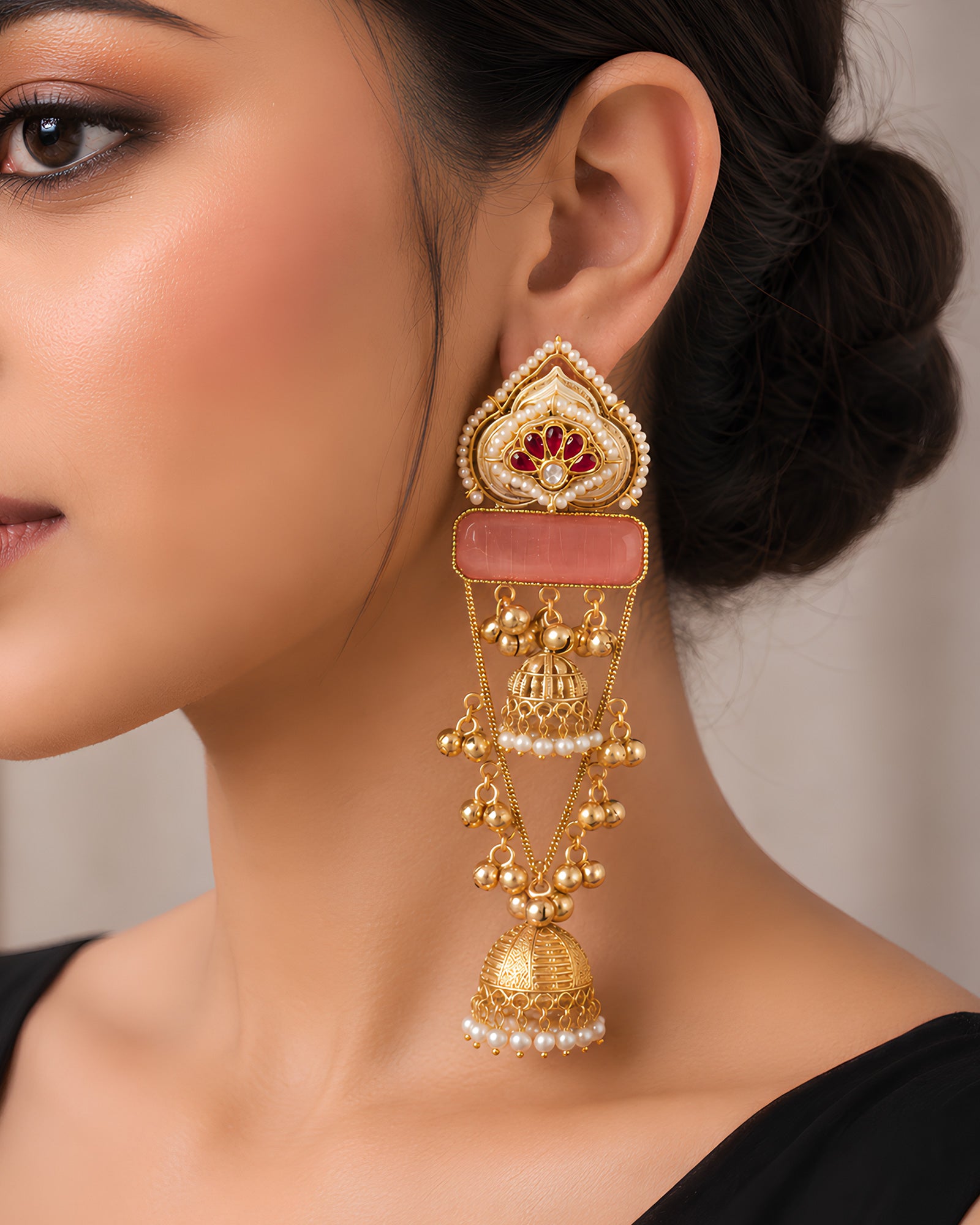 Rajkumari Kashmiri Earrings
