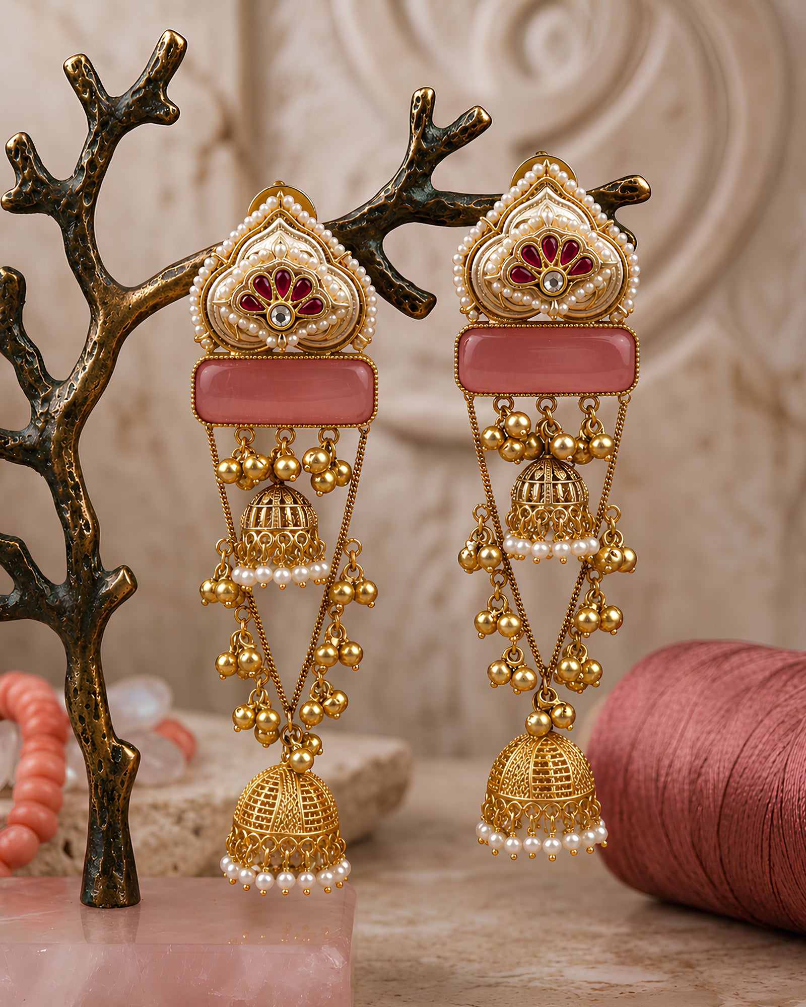 Rajkumari Kashmiri Earrings