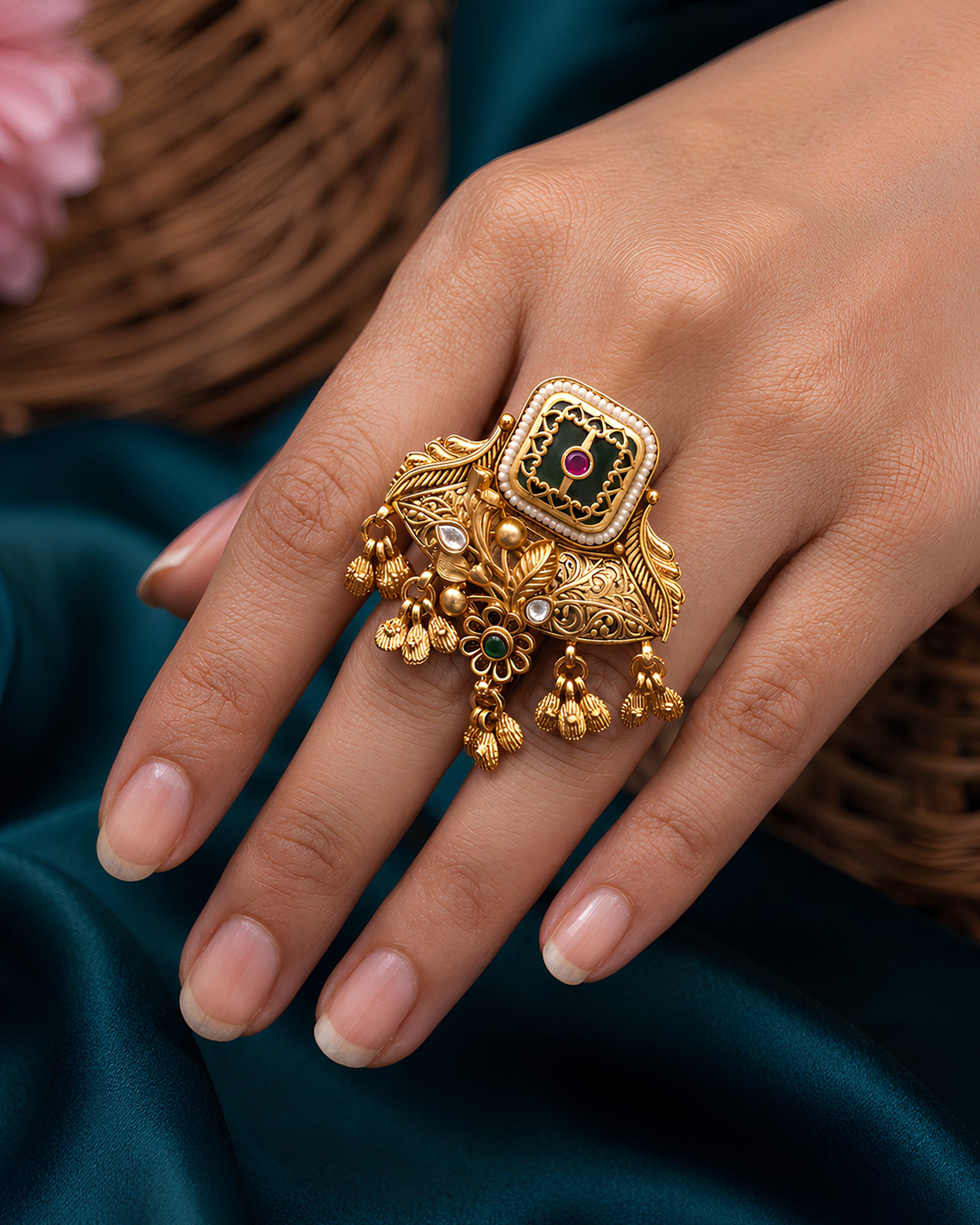 Rajmudrika Heritage Ring