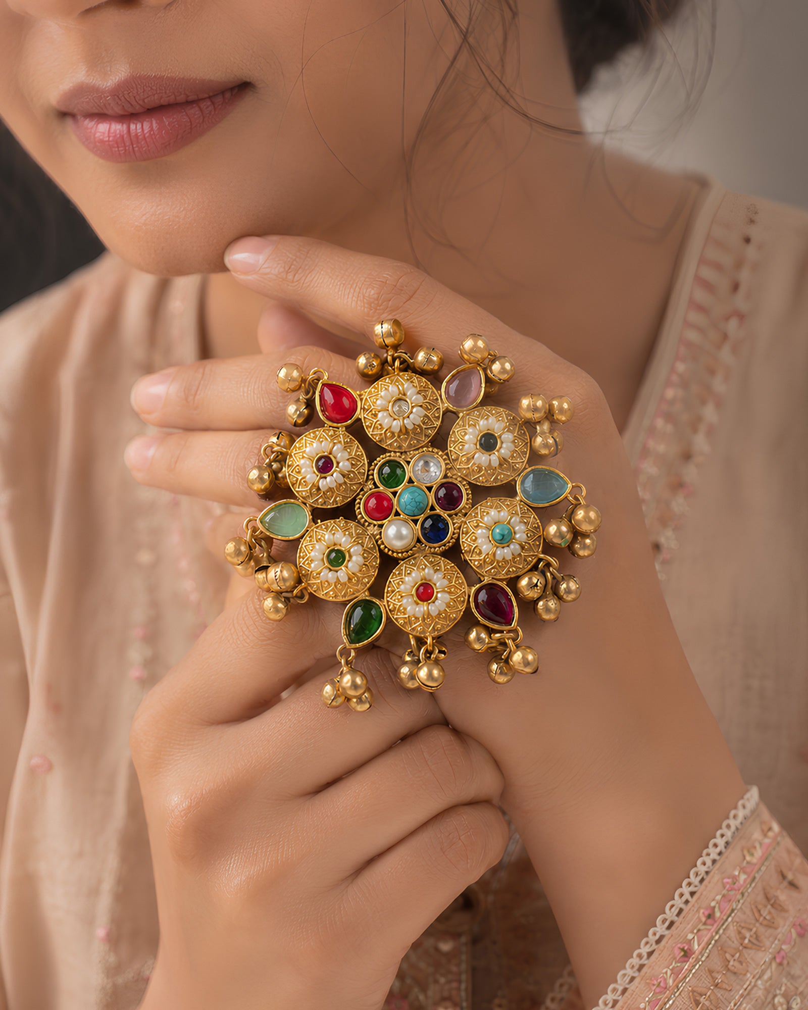 Rajputana Statement Ring