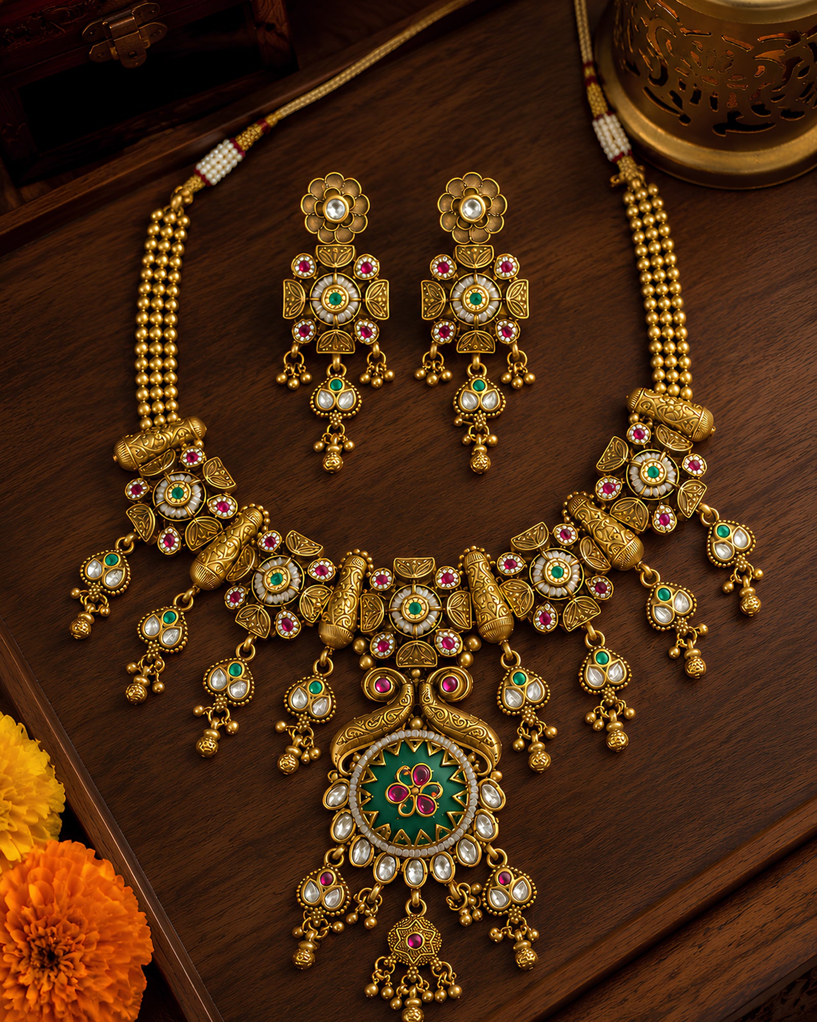 Rajwada Heritage Necklace