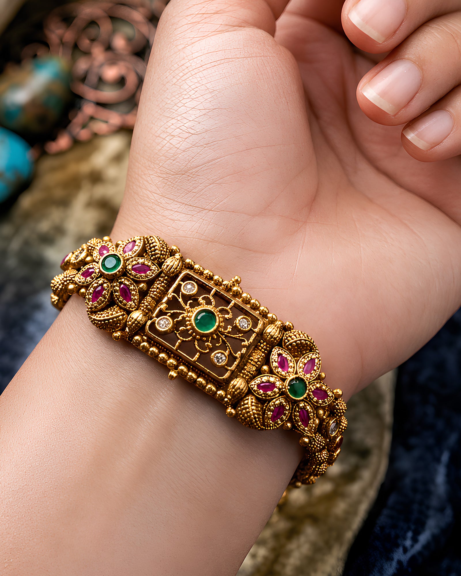Rajwada Luxe Heritage Bracelet
