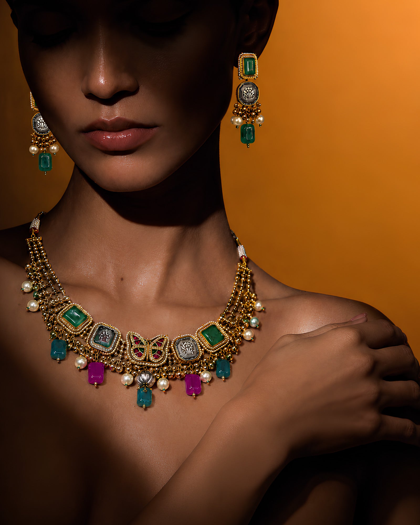 Rangrez Royal Fusion Necklace