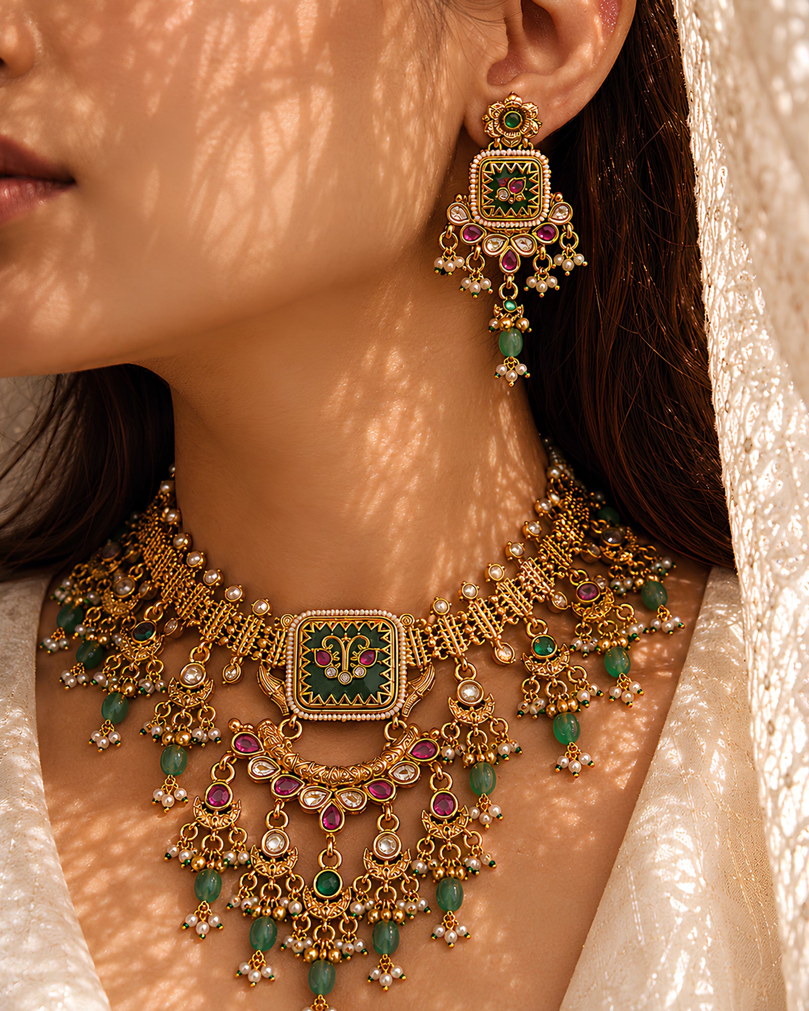 Royal Heritage Statement Necklace