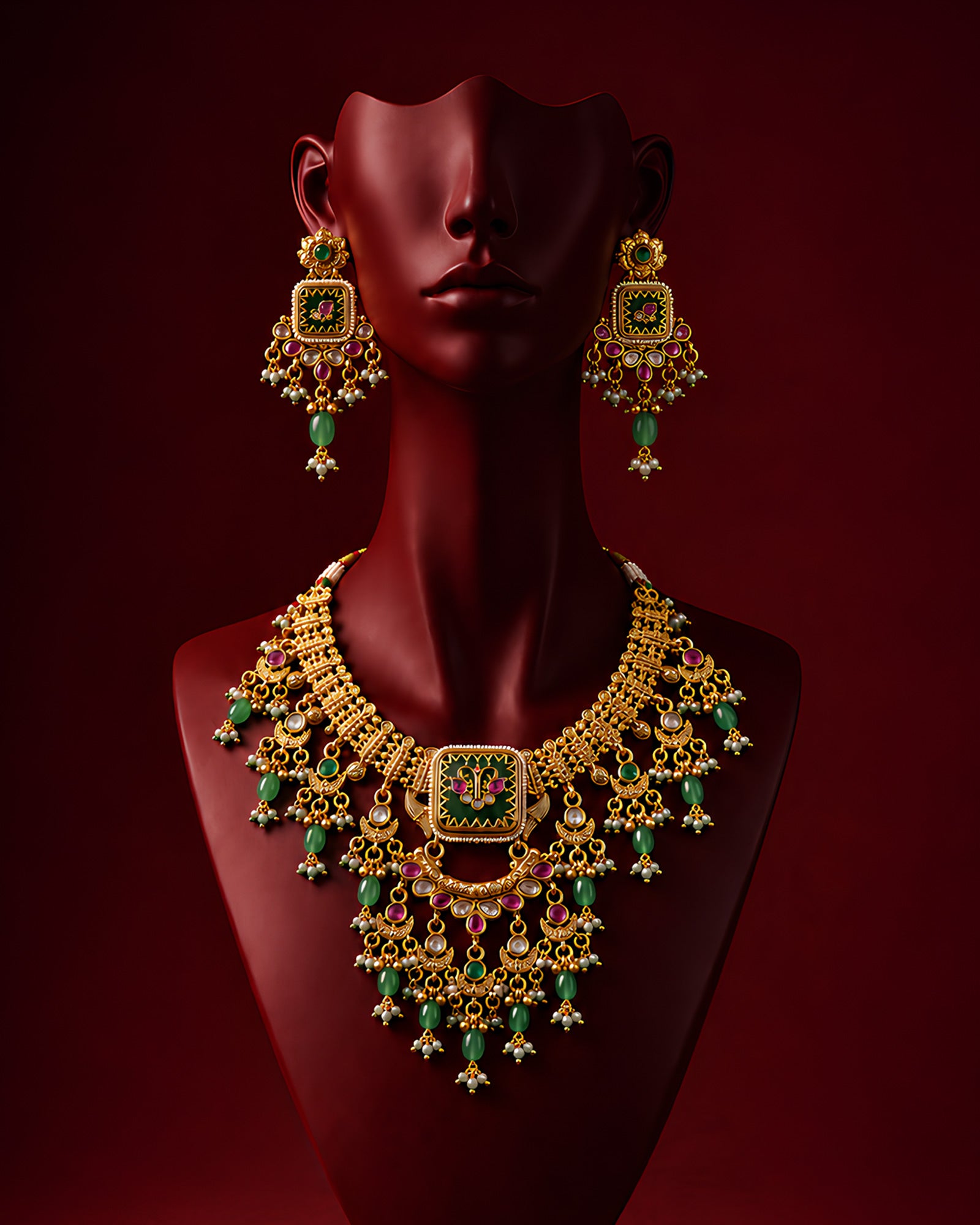 Royal Heritage Statement Necklace