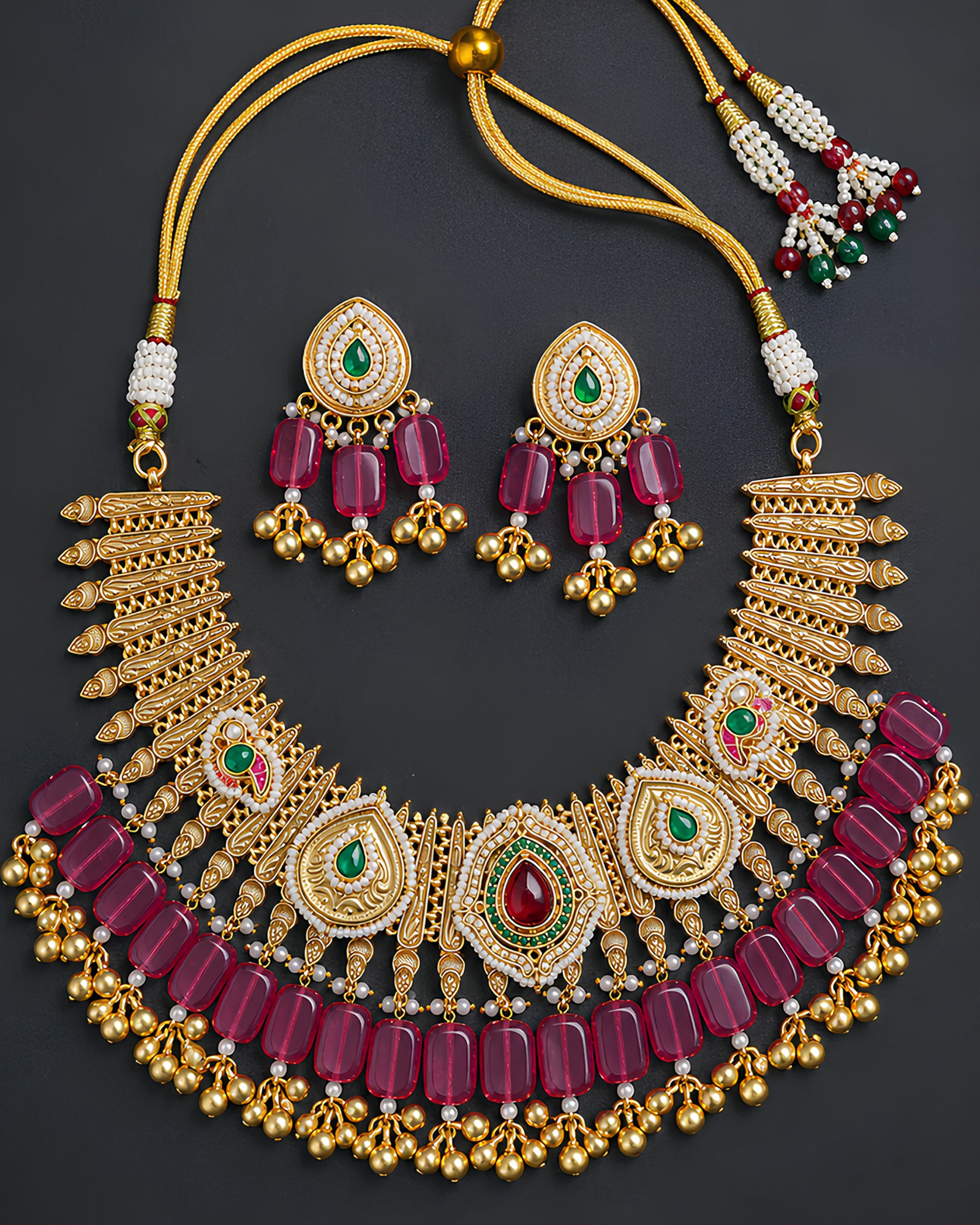 Ruby Royale Statement Necklace