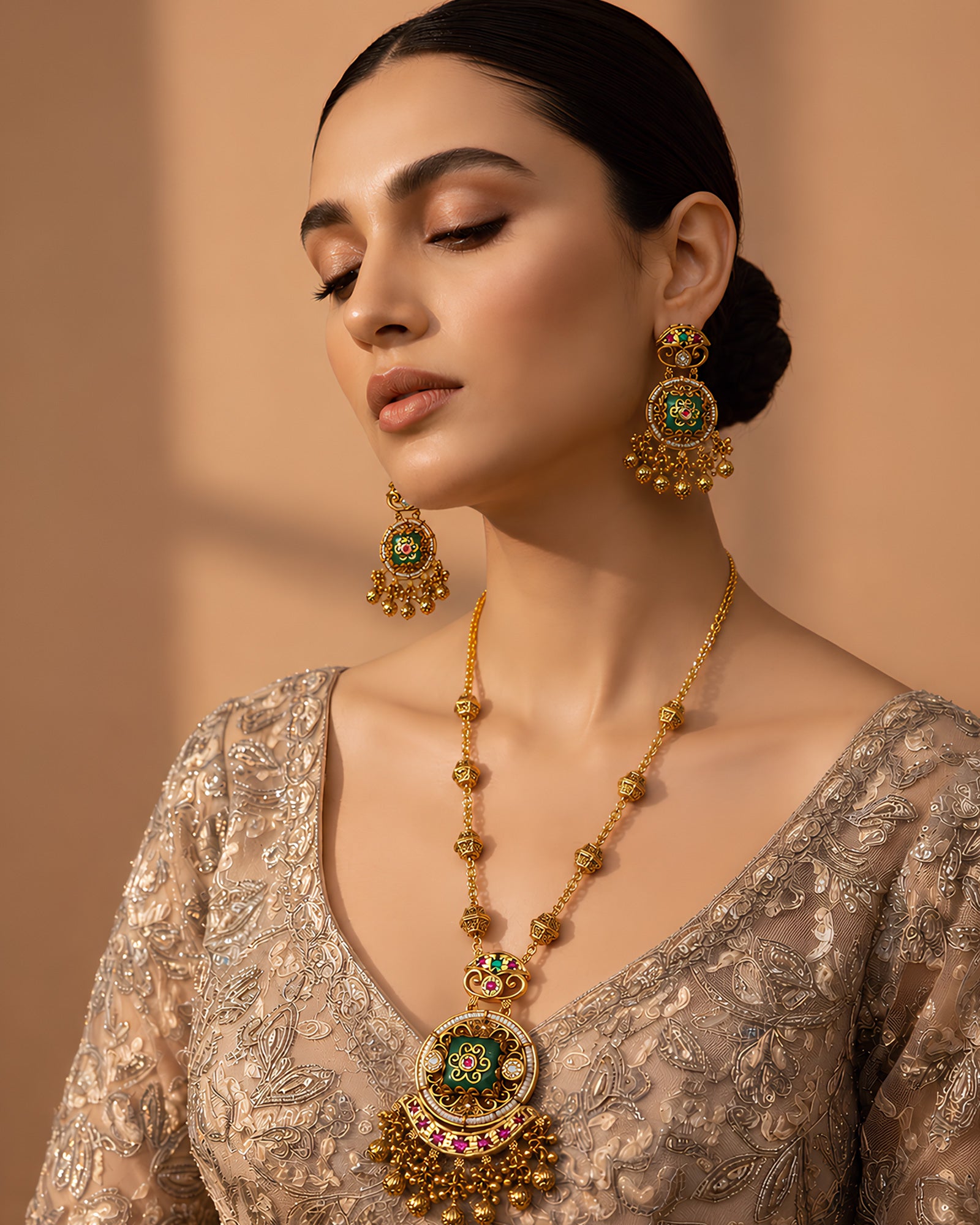 Shahi Vritta Heritage Necklace