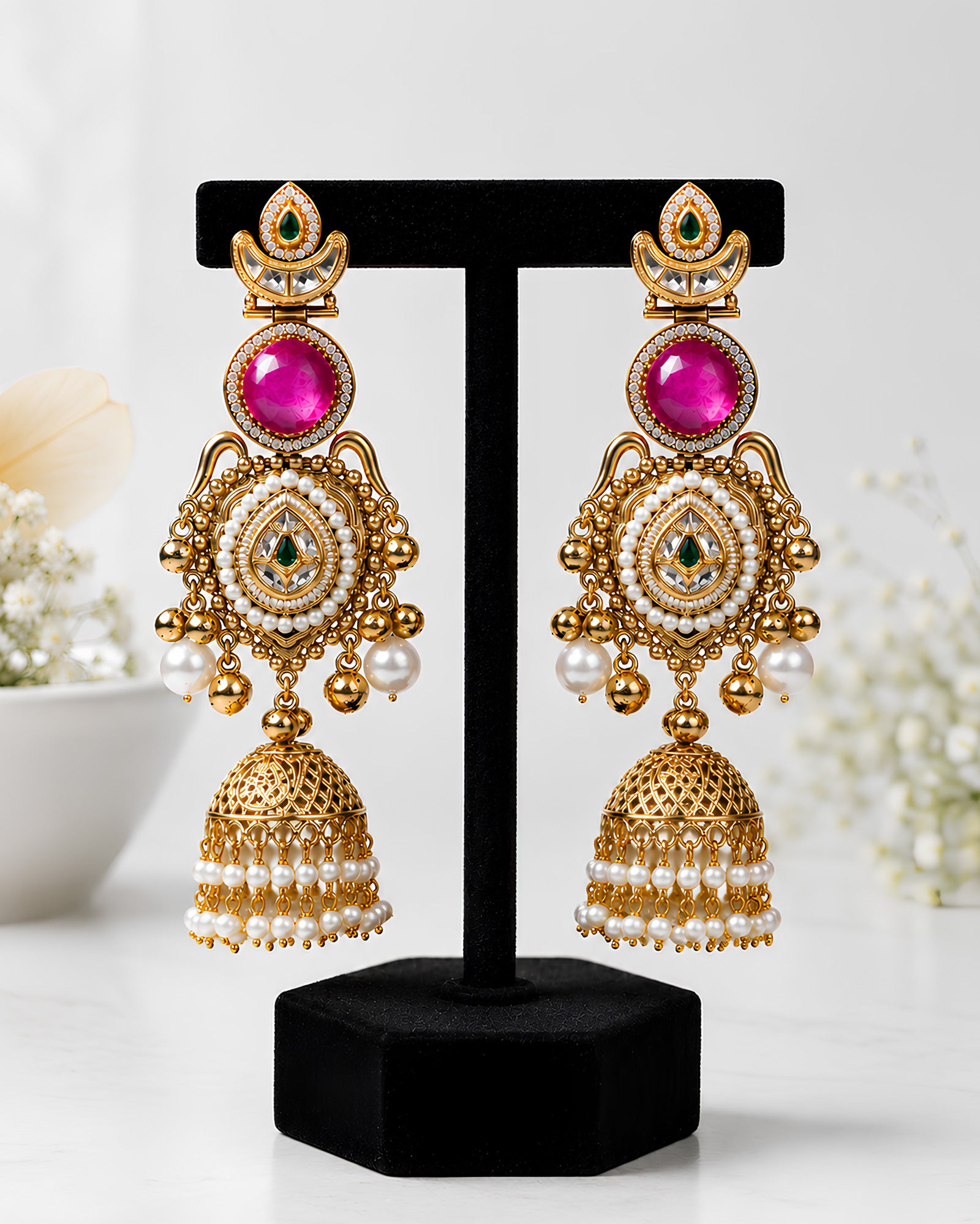 Shalimar Kashmiri Earrings