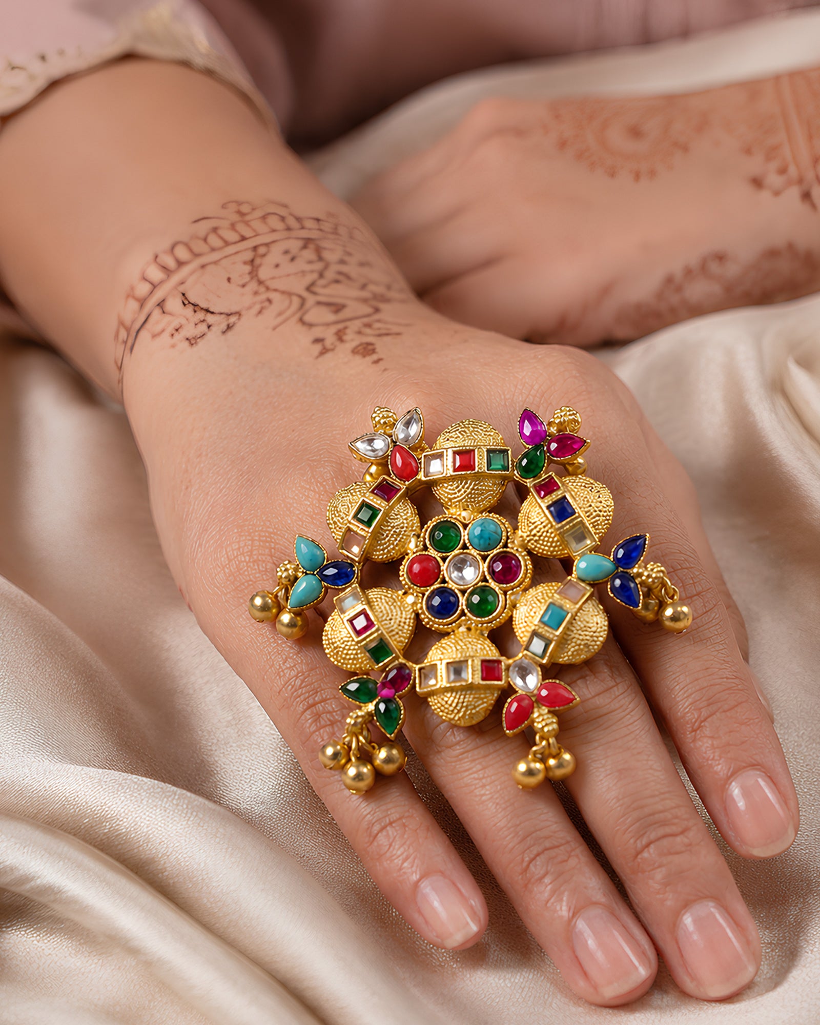 Sindhura Statement Ring