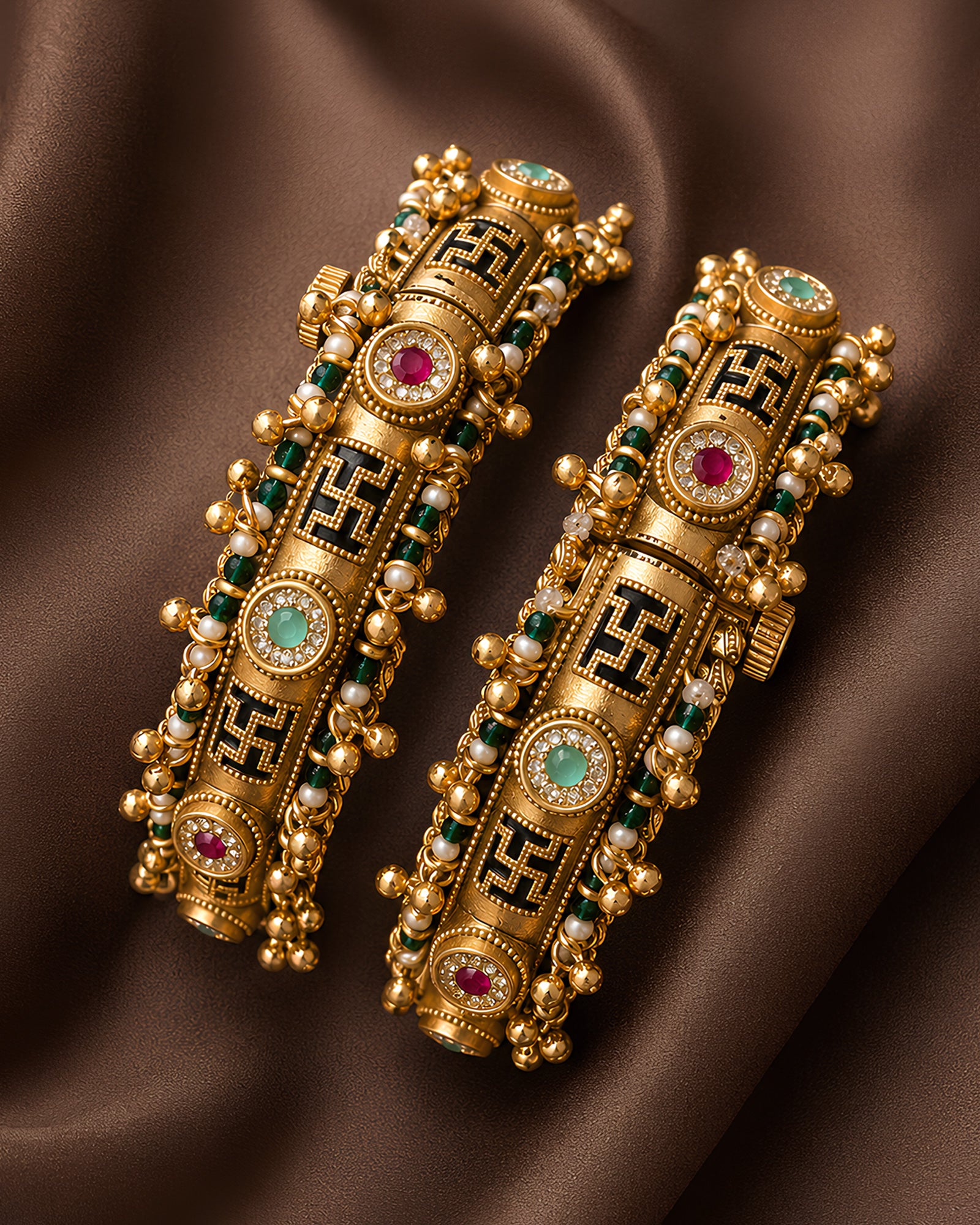 Temple Bells Heritage Bangles
