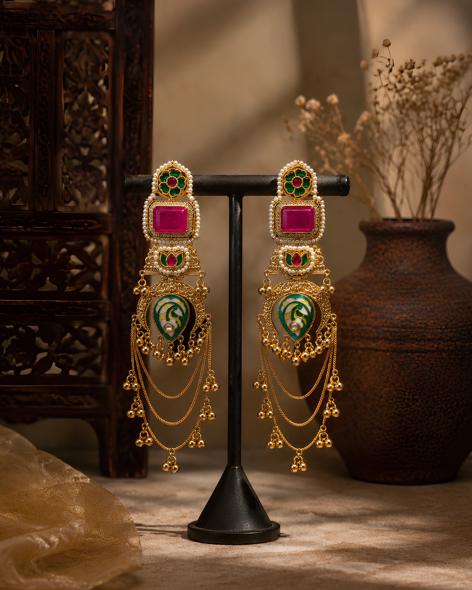 Twilight Kashmiri Earrings